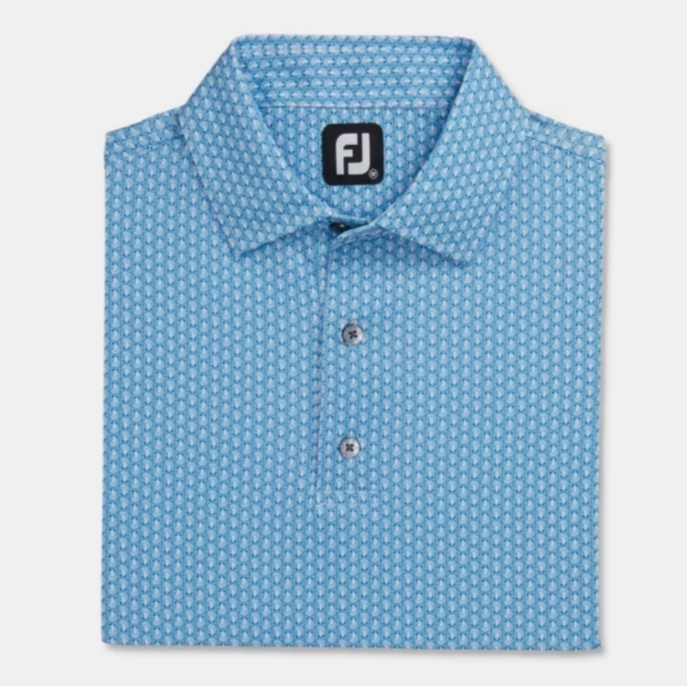 Men's FootJoy Shell Print Polo